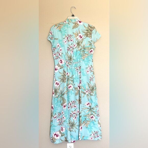 Amanda Lane Floral Print Keyhole Front Maxi Dress - Picture 5 of 6